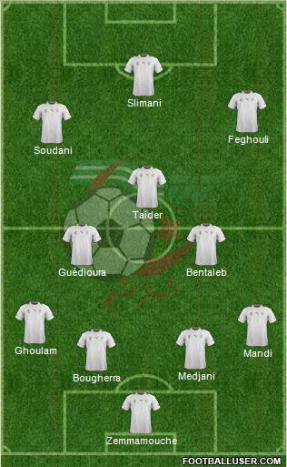 Algeria Formation 2014