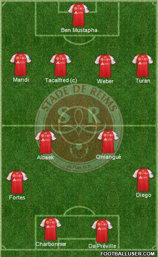 Stade de Reims Formation 2014