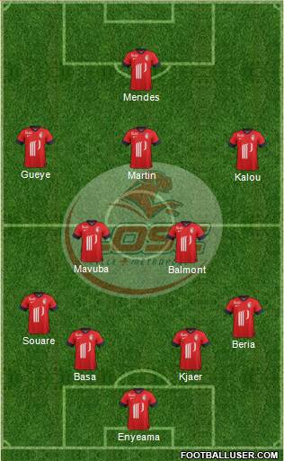 LOSC Lille Métropole Formation 2014