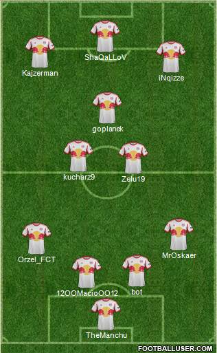 New York Red Bulls Formation 2014