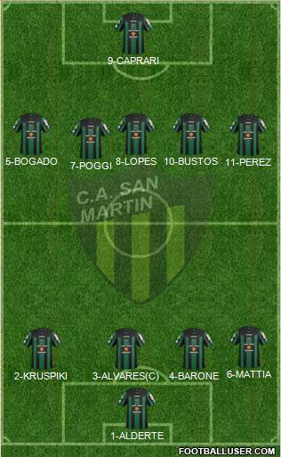 San Martín de San Juan Formation 2014