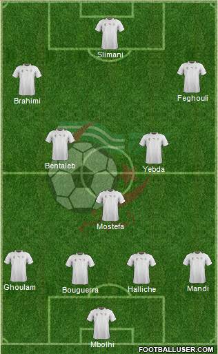 Algeria Formation 2014