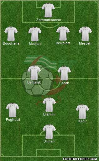 Algeria Formation 2014