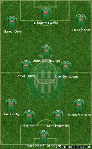 A.S. Saint-Etienne Formation 2014