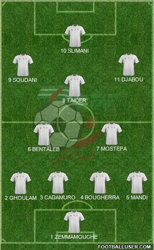 Algeria Formation 2014