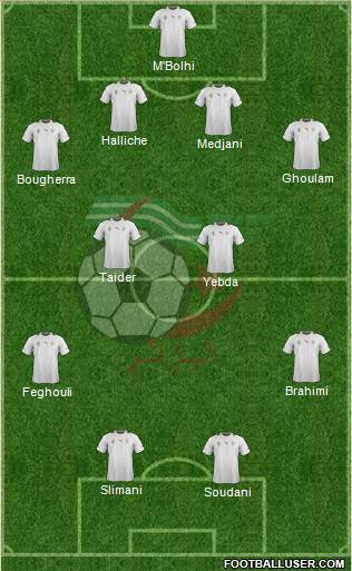 Algeria Formation 2014