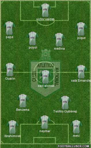 CDC Atlético Nacional Formation 2014