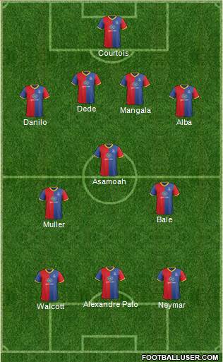 Crystal Palace Formation 2014