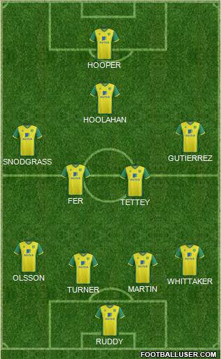 Norwich City Formation 2014