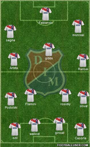 CD Independiente Medellín Formation 2014