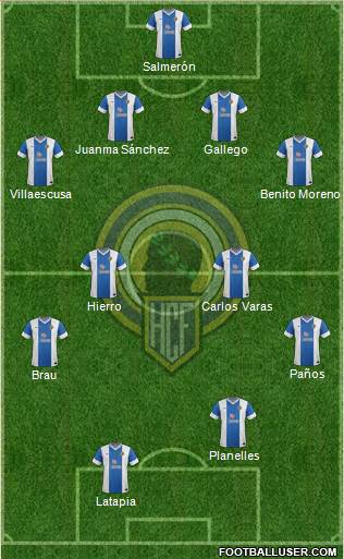 Hércules C.F., S.A.D. Formation 2014