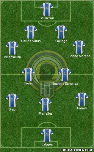 Hércules C.F., S.A.D. Formation 2014