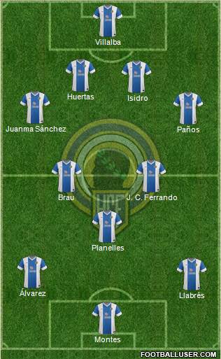 Hércules C.F., S.A.D. Formation 2014