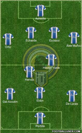 Hércules C.F., S.A.D. Formation 2014