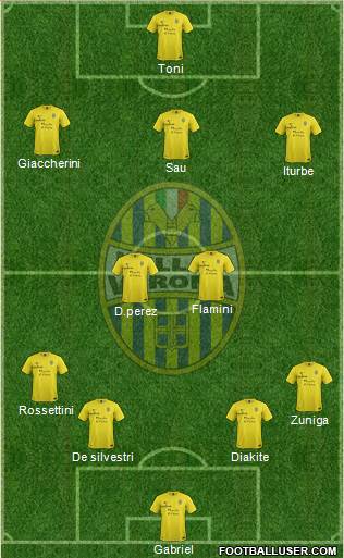 Hellas Verona Formation 2014