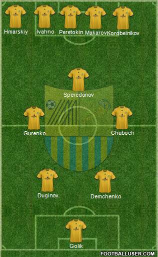 Metalist Kharkiv Formation 2014