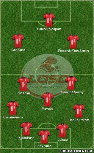 LOSC Lille Métropole Formation 2014