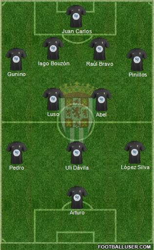 Córdoba C.F., S.A.D. Formation 2014