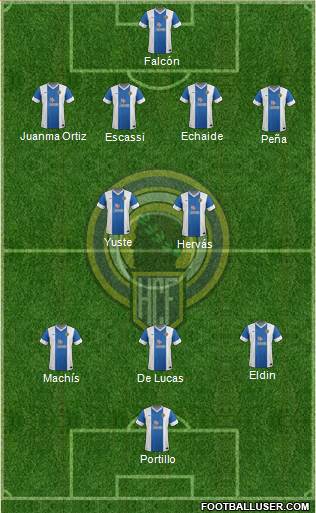 Hércules C.F., S.A.D. Formation 2014