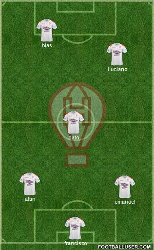 Huracán Formation 2014