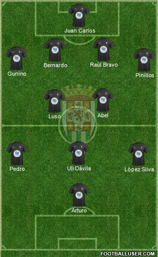 Córdoba C.F., S.A.D. Formation 2014