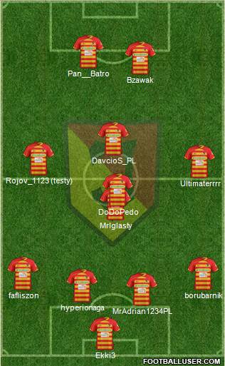 Jagiellonia Bialystok Formation 2014