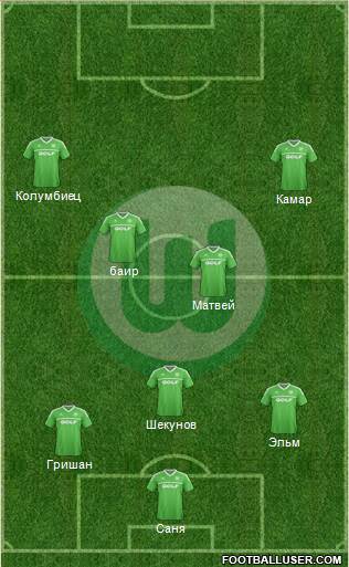 VfL Wolfsburg Formation 2014