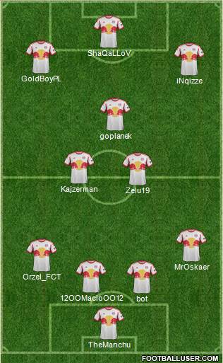 New York Red Bulls Formation 2014