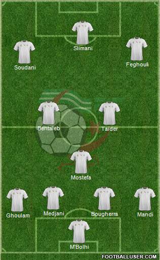 Algeria Formation 2014