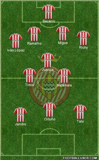 F.C. Girona Formation 2014