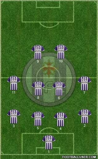 Toulouse Football Club Formation 2014