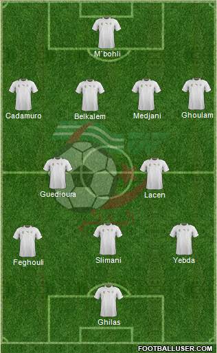 Algeria Formation 2014