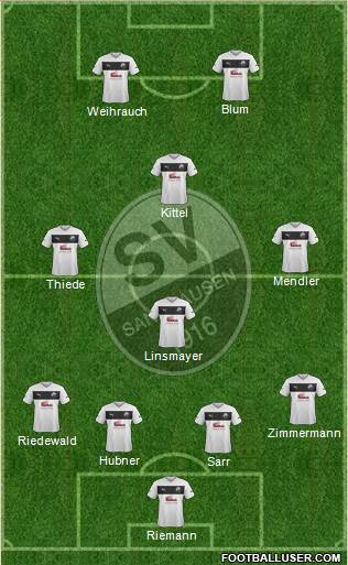 SV Sandhausen Formation 2014