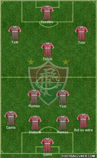 Fluminense FC Formation 2014