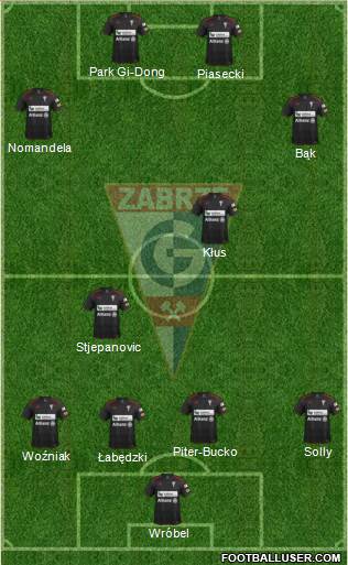 Gornik Zabrze Formation 2014