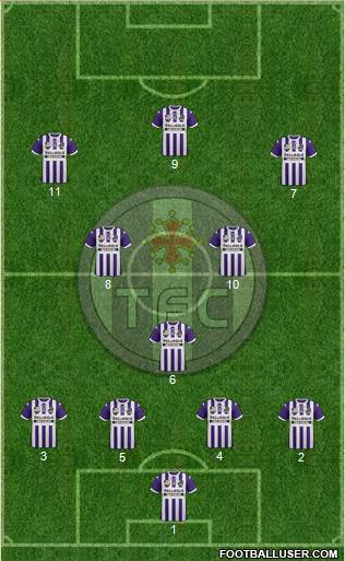 Toulouse Football Club Formation 2014