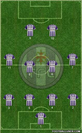 Toulouse Football Club Formation 2014