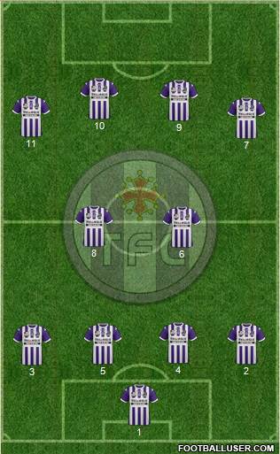 Toulouse Football Club Formation 2014