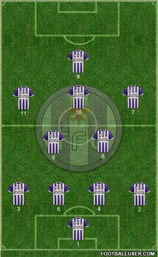 Toulouse Football Club Formation 2014