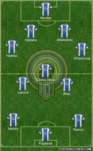 Hércules C.F., S.A.D. Formation 2014