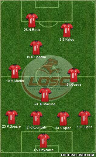 LOSC Lille Métropole Formation 2014