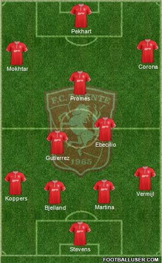 FC Twente Formation 2014