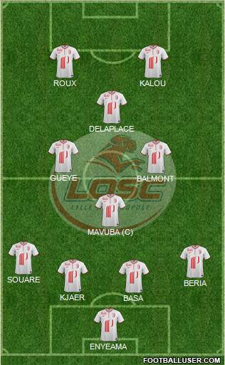 LOSC Lille Métropole Formation 2014