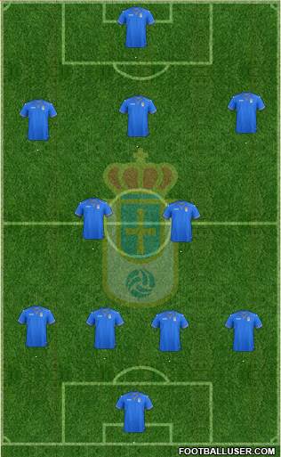 Real Oviedo S.A.D. Formation 2014