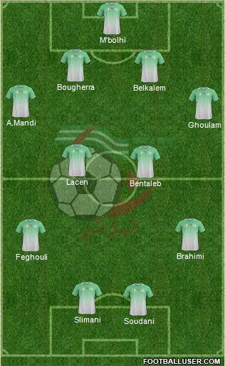 Algeria Formation 2014