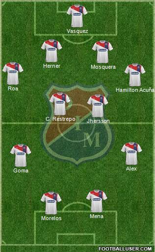 CD Independiente Medellín Formation 2014