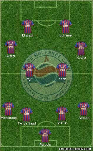 Stade Malherbe Caen Basse-Normandie Formation 2014