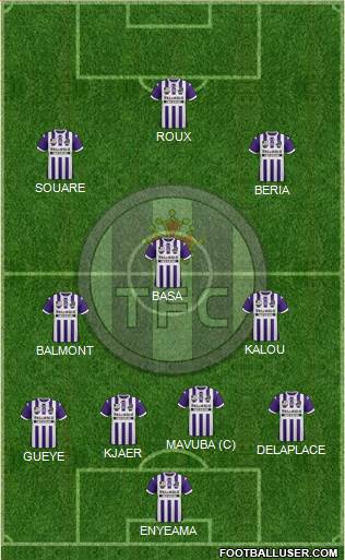 Toulouse Football Club Formation 2014