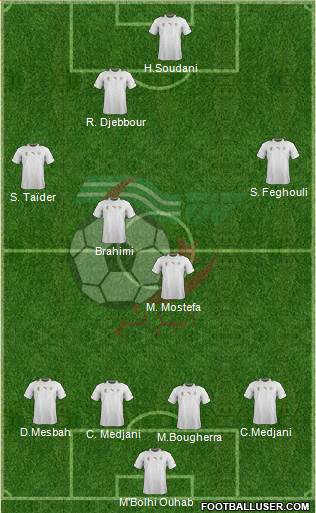 Algeria Formation 2014