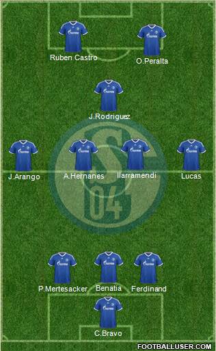 FC Schalke 04 Formation 2014